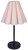Canarm - ITL1239A23BK - One Light Table Lamp - Iris - Matte Black