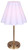 Canarm - ITL1239A23GD - One Light Table Lamp - Iris - Gold