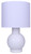 Sable One Light Table Lamp (ITL2292B19WH)