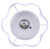 Melina One Light Table Lamp (ITL2294B18WH)