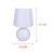 Melina One Light Table Lamp (ITL2294B18WH)