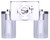 Britton Two Light Vanity (IVL1234A02BN)