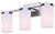 Canarm - IVL1234A03BN-FO - Three Light Vanity - Britton - Brushed Nickel