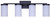 Britton Four Light Vanity (IVL1234A04BK-FO)