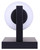 Bram One Light Wall Sconce (IVL1241A01BK)