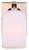 Bram One Light Wall Sconce (IVL1241A01GD)