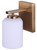 Bram One Light Wall Sconce (IVL1241A01GD)