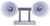 Bram Two Light Vanity (IVL1241A02BN)