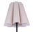 Iris One Light Wall Sconce (IWF1239A01BK)