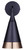 Noiré One Light Wall Sconce (IWF1240A01BKG)