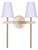 Nell Two Light Wall Fixture (IWF2254B02GD)