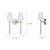 Nell Two Light Wall Fixture (IWF2254B02GD)