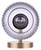 Sybil One Light Wall Sconce (IWF2256B01GD)
