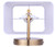 Seraphina One Light Wall Sconce (IWF2275B01GD)
