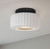 Dario LED Flush Mount (LFM338A11BKR)