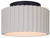 Canarm - LFM339A11SRB - LED Flush Mount - Tavi - Matte Black And Stone