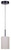 Tavi LED Pendant (LPL339A01SRB)