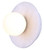 Canarm - LWF336A01WHG - LED Wall Sconce - Fenn - Gold/ Matte White