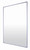 Canarm - RT1BN2432 - Mirror - Rectangular Mirror - Brushed Nickel