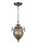 Crystorama - 265-AB-CG-MWP - Two Light Ceiling Mounts - Avery - Antique Brass