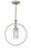 Crystorama - 9820-SL - One Light Mini Chandeliers - Grace - Silver Leaf