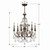 Regis Six Light Chandelier (5116-EB-CL-MWP)
