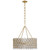 Visual Comfort Signature - ARN 5170G-CG - 16 Light Chandelier - Lesina - Gild