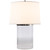 Visual Comfort Signature - BBL 3009CG-S - One Light Table Lamp - Simple Cylinder - Clear Glass with Soft Silver