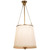 Visual Comfort Signature - BBL 5023SB-S - Three Light Pendant - Westport - Soft Brass
