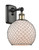 Innovations - 516-1W-BAB-G121-8CBK - One Light Wall Sconce - Ballston - Black Antique Brass