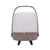Adesso Home - 1202-15 - LED Speaker Lamp - Lite Up Play Mini - Earth - Light Brown/Taupe