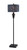 Adesso Home - 1652-01 - Floor Lamp - Samira - Black