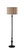 Adesso Home - 3274-01 - Floor Lamp - Claret - Black Wood