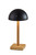 Adesso Home - 4065-01 - LED Table Lamp - Nash - Black & Natural Wood
