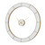 Uttermost - 06468 - Wall Clock - Ivory Halo - Gold