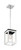 Cakewalk One Light Pendant (60-7093)