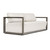 Uttermost - 53091 - Sofa - Remsen - Solid Mahogany