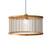 Accord Lighting - 1537.12 - One Light Pendant - Corda - Teak