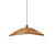 Accord Lighting - 1546.12 - One Light Pendant - Oyster - Teak