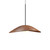 Accord Lighting - 1547.06 - One Light Pendant - Oyster - Imbuia