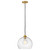 Lark - 83018LCB - LED Pendant - Rumi - Lacquered Brass