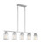 Nuvo Lighting - 60-7114 - Five Light Island Pendant - Skybridge - Brushed Nickel
