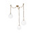 manufacturer_finish:Vintage Brass/Cloud Glass