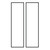 Generation Lighting - 90621-68 - Address Number Tile - Address Light - White Plastic