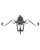Hinkley - 2770BLB-SCR - LED Wall Mount - Nouvelle - Blackened Brass