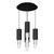 manufacturer_finish:Matte Black/Clear Ribbed Glass