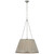 manufacturer_finish:Polished Nickel|manufacturer_glass:18 x 28 x 16 Champagne Silk Pleat