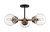 Axis Three Light Semi Flush Mount (60-7123)