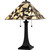 Tiffany Two Light Table Lamp (TF6154MBK)