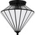 Tiffany Three Light Flush Mount (TF6812MBK)